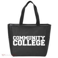 Community College Funny Fraternity College Rush Party Greek Tote Bag thumb 0