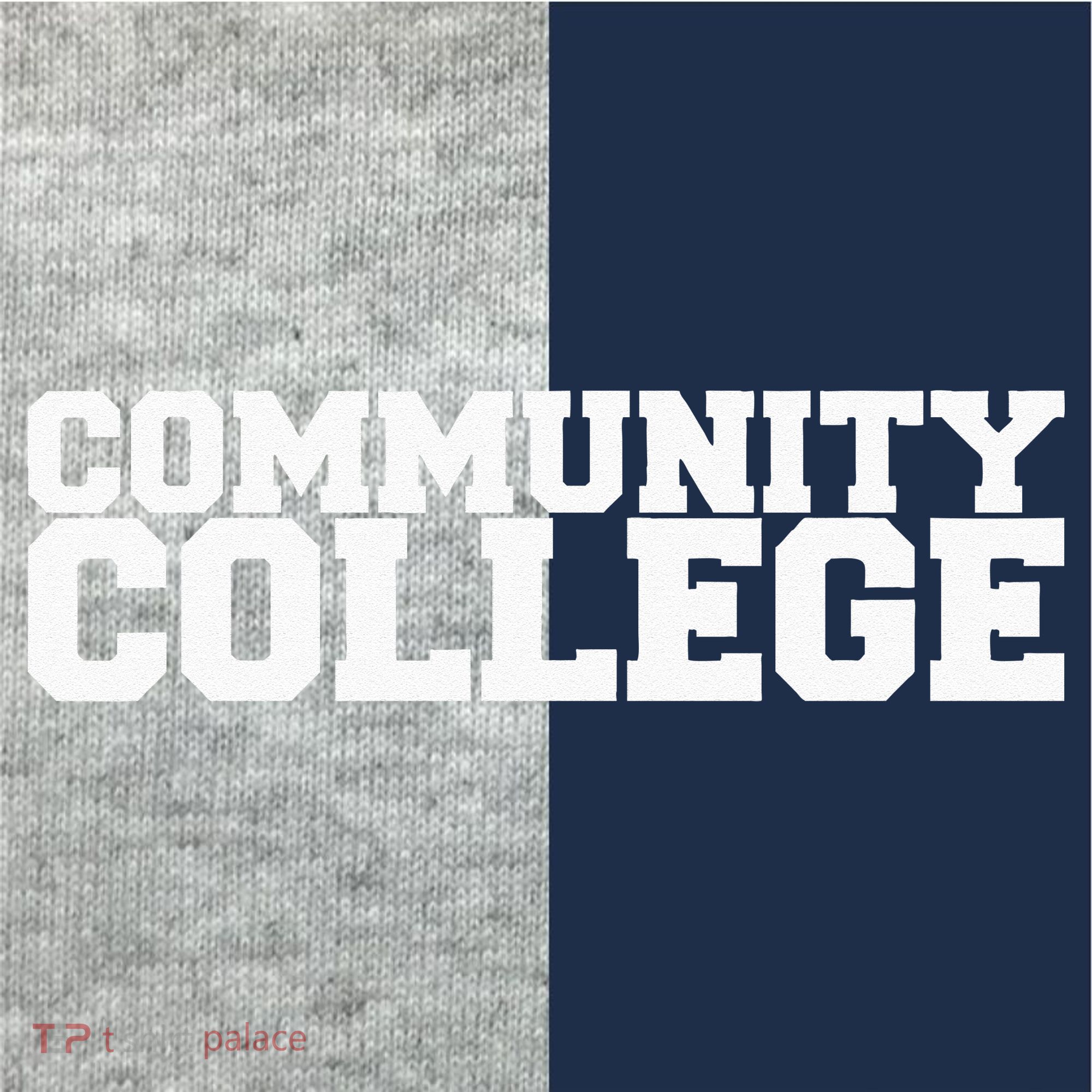 Community College Funny Fraternity College Rush Party Greek Kids Colorblock Raglan Jersey