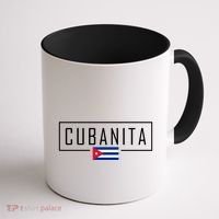 Cubanita Cuban Flag Logo Coffee Mug thumb 1