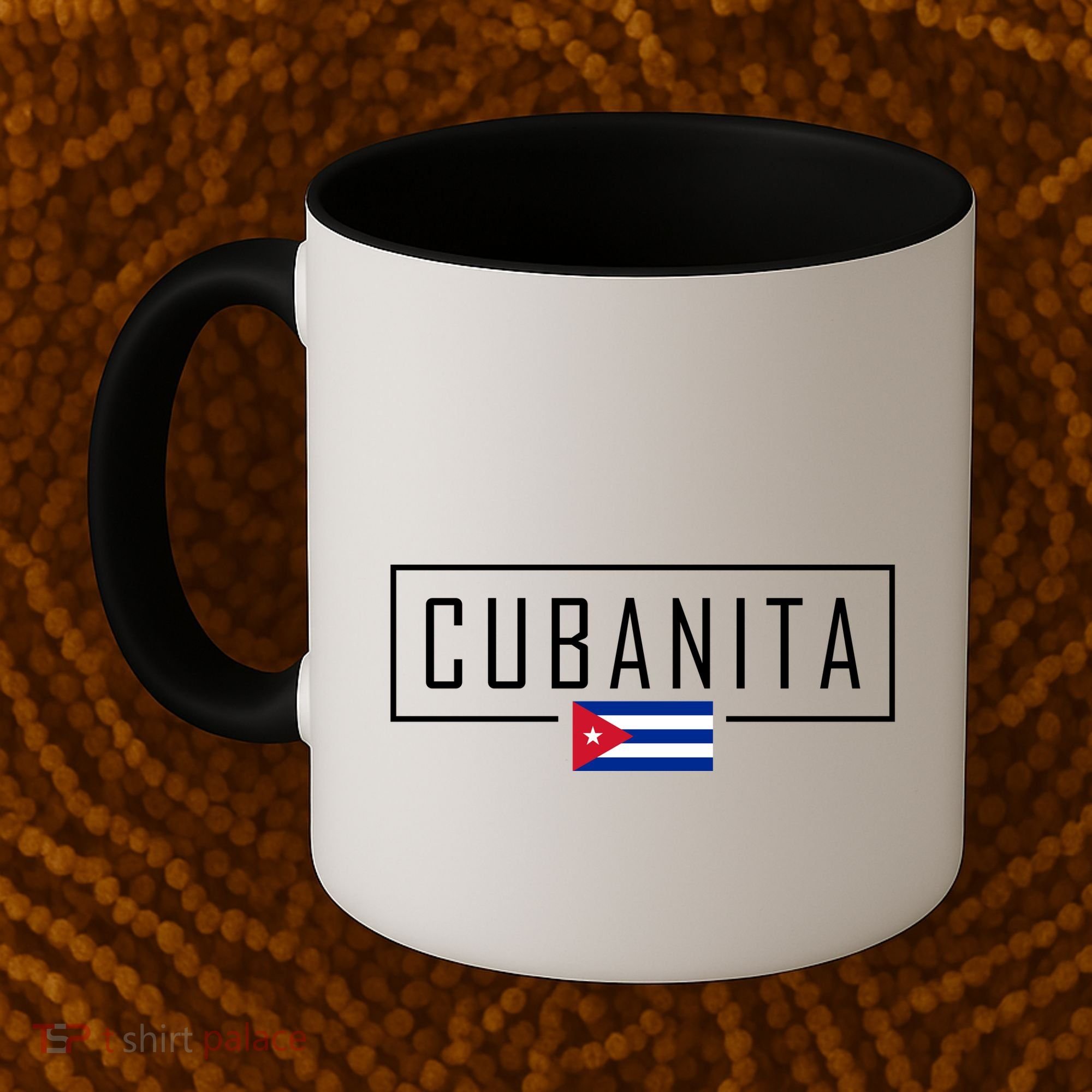 Cubanita Cuban Flag Logo Coffee Mug