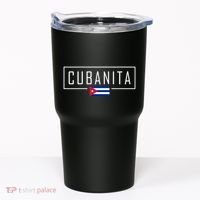 Cubanita Cuban Flag Logo Tumbler thumb 0