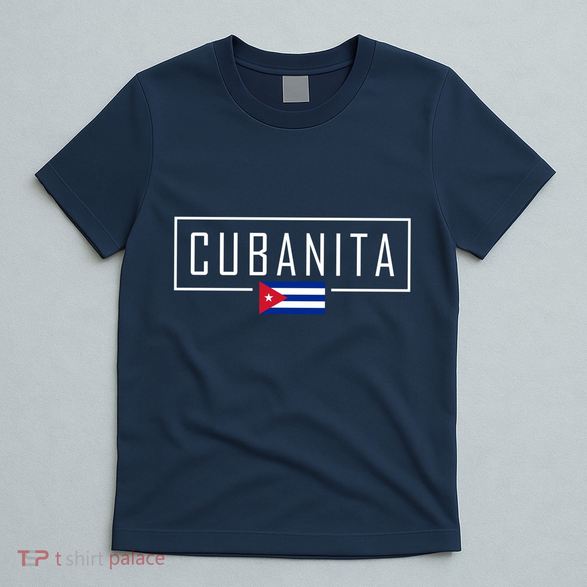 Cubanita Cuban Flag Logo T-Shirt