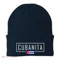 Cubanita Cuban Flag Logo Beanie thumb 0