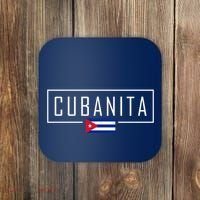 Cubanita Cuban Flag Logo Coaster thumb 0