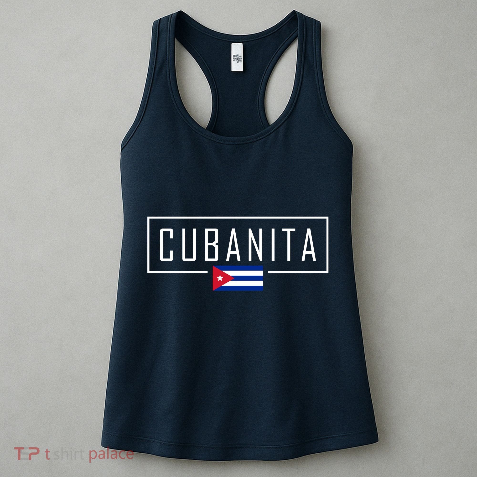Cubanita Cuban Flag Logo Women's Tank Top