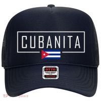 Cubanita Cuban Flag Logo Hat thumb 0