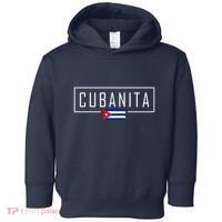 Cubanita Cuban Flag Logo Toddler Hoodie thumb 0