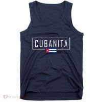 Cubanita Cuban Flag Logo Tank Top thumb 0