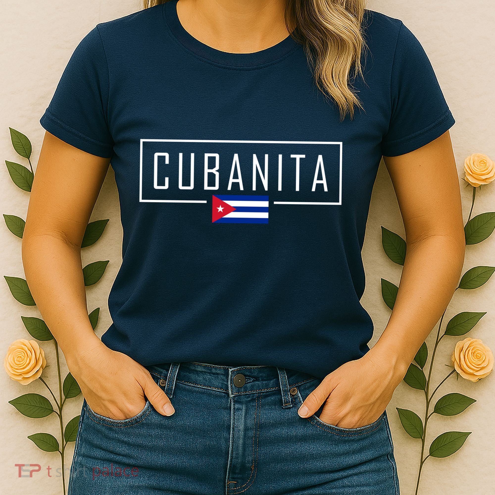 Cubanita Cuban Flag Logo Women's T-Shirt