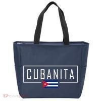 Cubanita Cuban Flag Logo Tote Bag thumb 0