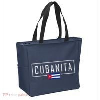 Cubanita Cuban Flag Logo Tote Bag thumb 2