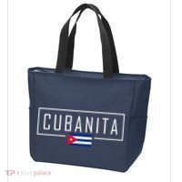 Cubanita Cuban Flag Logo Tote Bag thumb 3