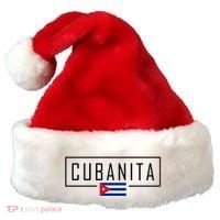 Cubanita Cuban Flag Logo Santa Hat thumb 0