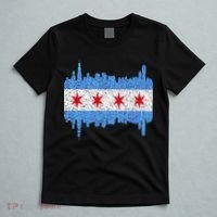 Chicago City Flag Vintage T-Shirt thumb 5