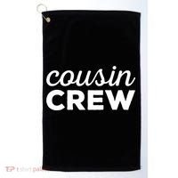 Cousin Crew Funny Gift Golf Towel thumb 0