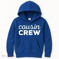 Cousin Crew Funny Gift Kids Hoodie thumb 0