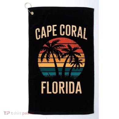 Cape Coral Florida Vacation Souvenirs  Golf Towel