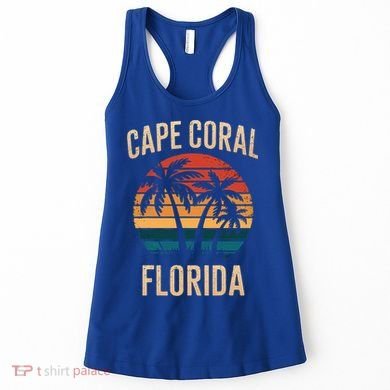 Cape Coral Florida Vacation Souvenirs  Women's Tank Top