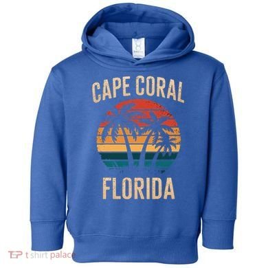 Cape Coral Florida Vacation Souvenirs  Toddler Hoodie