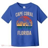 Cape Coral Florida Vacation Souvenirs  Toddler T-Shirt thumb 0