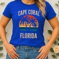 Cape Coral Florida Vacation Souvenirs  Women's T-Shirt thumb 2