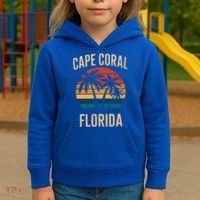 Cape Coral Florida Vacation Souvenirs  Kids Hoodie thumb 3