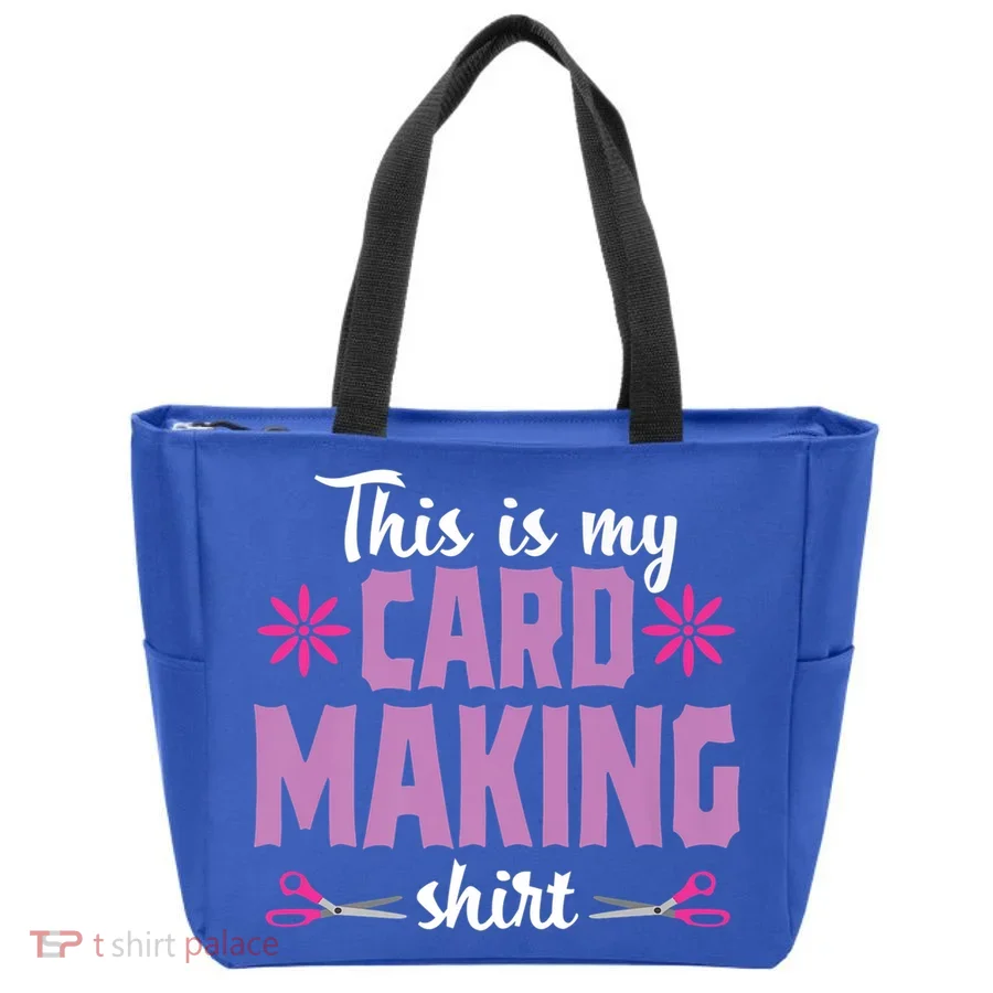 Cardmaking Crafting Funny Hobby Scrapbooking Gift Tote Bag