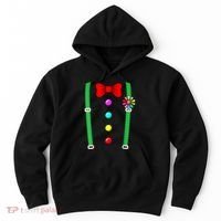 Clown Costume Funny Circus Halloween Costumes Hoodie thumb 0