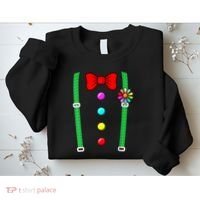 Clown Costume Funny Circus Halloween Costumes Sweatshirt thumb 2
