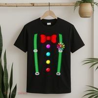 Clown Costume Funny Circus Halloween Costumes T-Shirt thumb 2