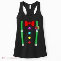Clown Costume Funny Circus Halloween Costumes Women's Tank Top thumb 0