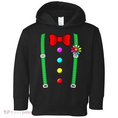 Clown Costume Funny Circus Halloween Costumes Toddler Hoodie