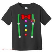 Clown Costume Funny Circus Halloween Costumes Toddler T-Shirt thumb 0