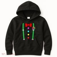 Clown Costume Funny Circus Halloween Costumes Kids Hoodie thumb 0