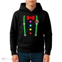Clown Costume Funny Circus Halloween Costumes Kids Hoodie thumb 4