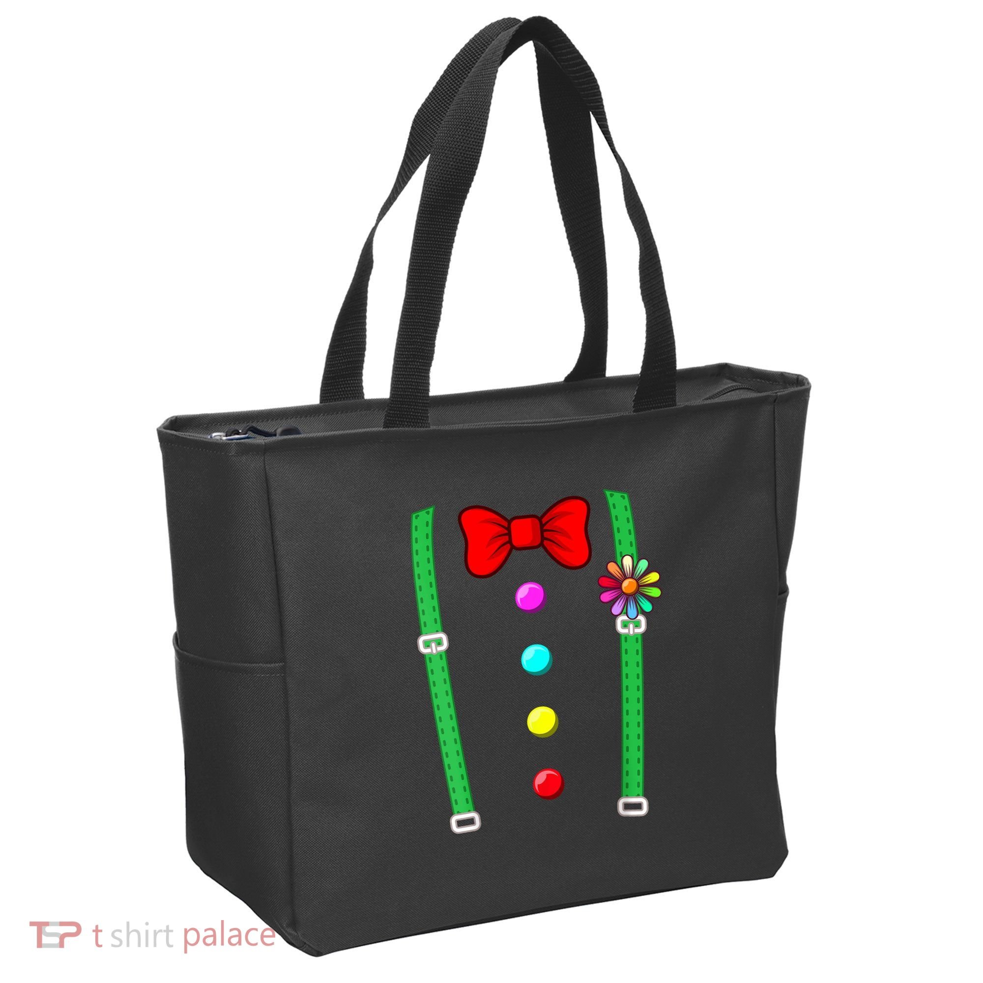 Clown Costume Funny Circus Halloween Costumes Tote Bag