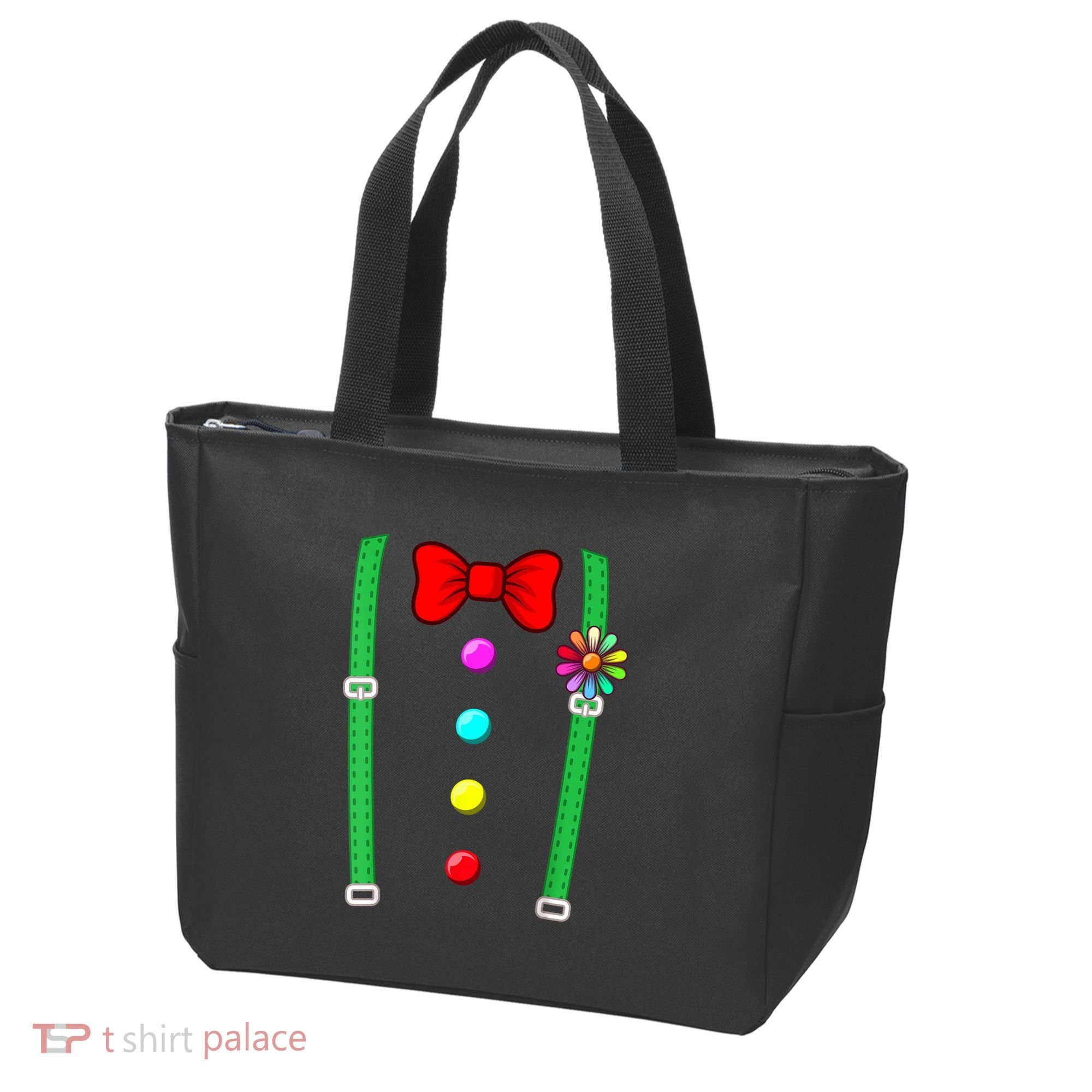 Clown Costume Funny Circus Halloween Costumes Tote Bag