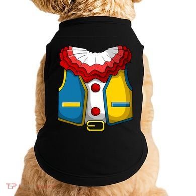 Clown Costume Funny Circus Play Halloween Doggie Tank