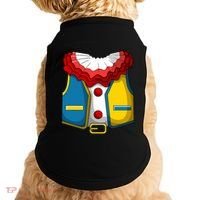 Clown Costume Funny Circus Play Halloween Doggie Tank thumb 0
