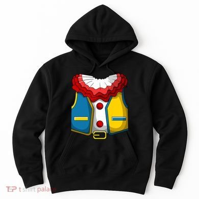 Clown Costume Funny Circus Play Halloween Hoodie