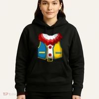 Clown Costume Funny Circus Play Halloween Hoodie thumb 5