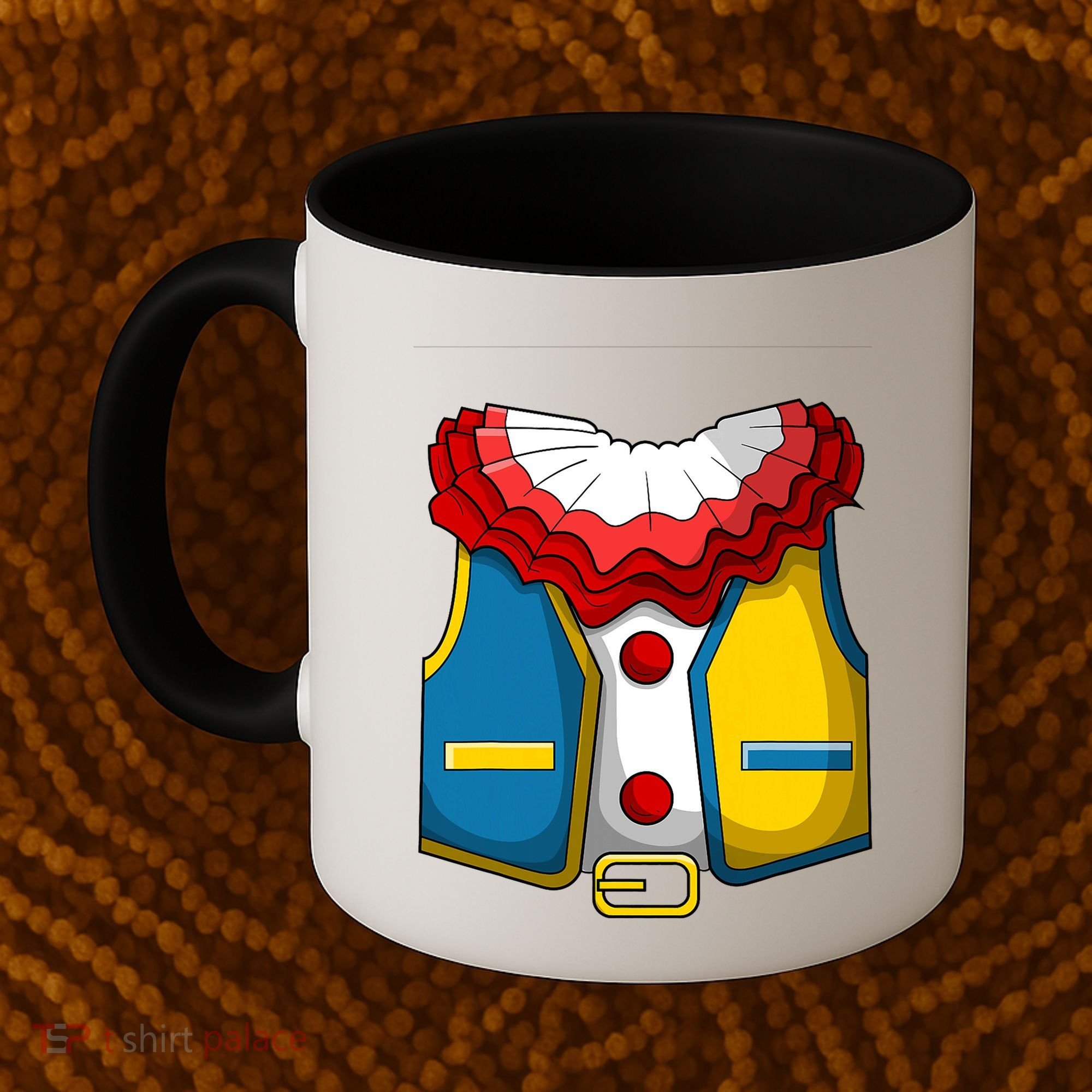 Clown Costume Funny Circus Play Halloween Coffee Mug