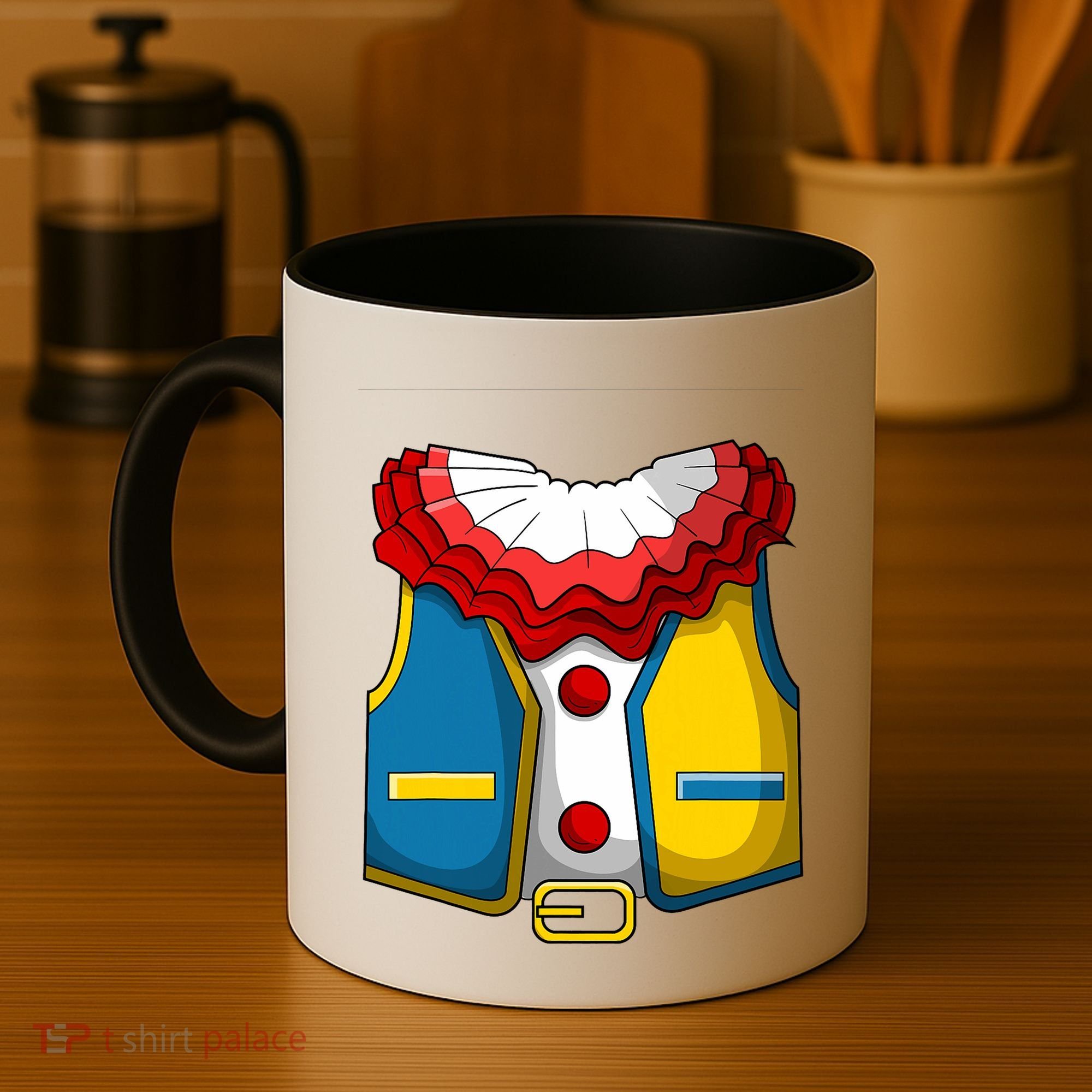 Clown Costume Funny Circus Play Halloween Coffee Mug