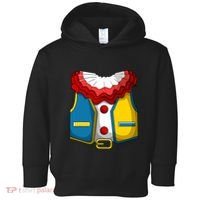 Clown Costume Funny Circus Play Halloween Toddler Hoodie thumb 0