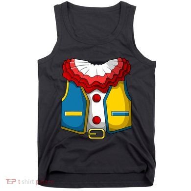 Clown Costume Funny Circus Play Halloween Tank Top