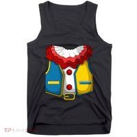 Clown Costume Funny Circus Play Halloween Tank Top thumb 0