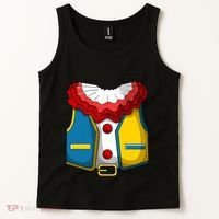 Clown Costume Funny Circus Play Halloween Tank Top thumb 2