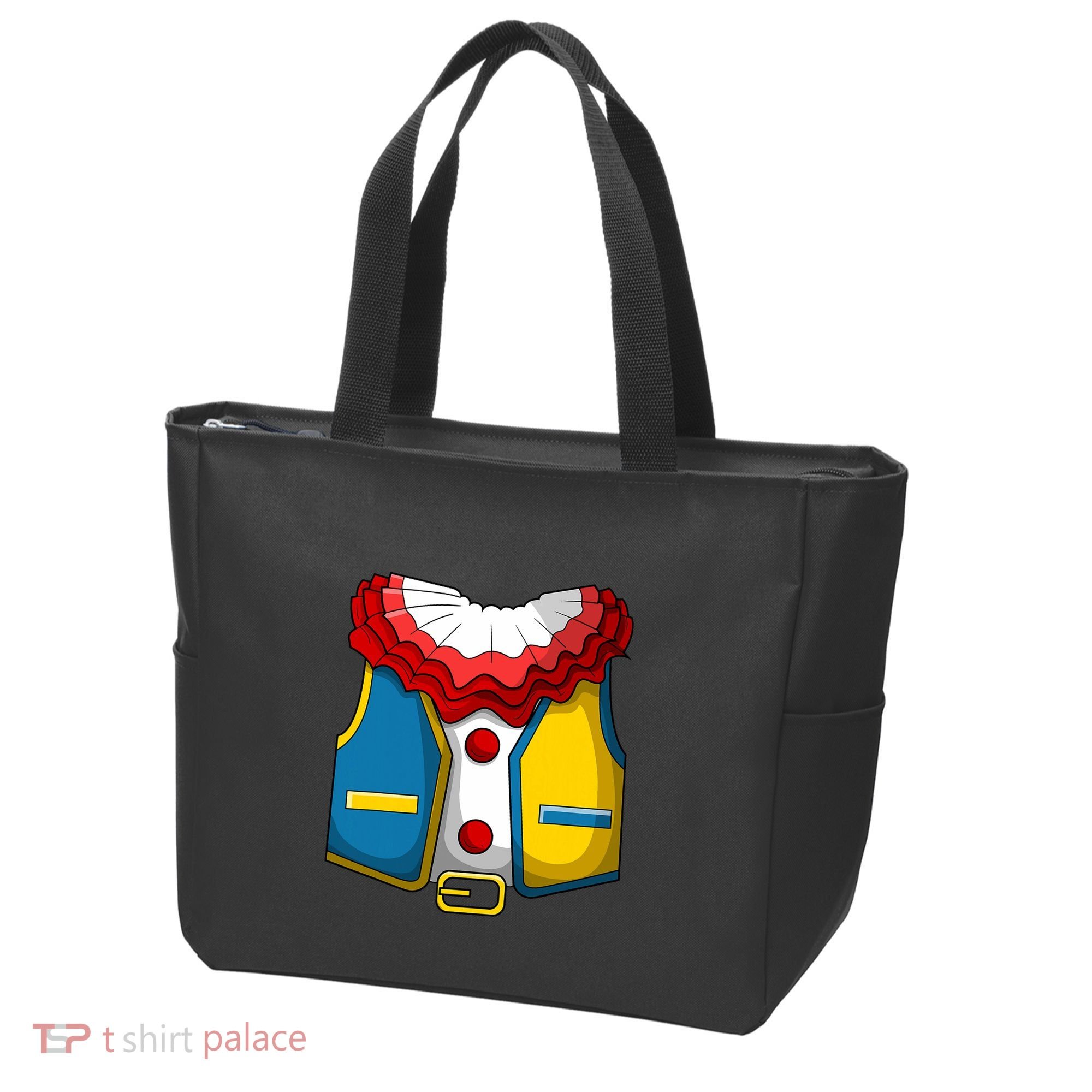 Clown Costume Funny Circus Play Halloween Tote Bag