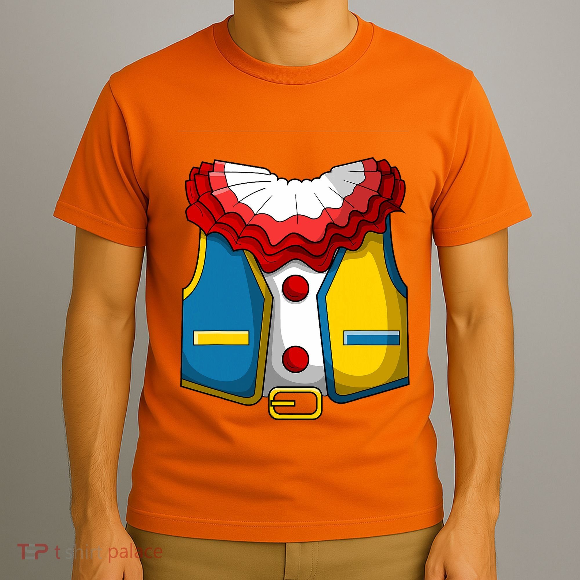 Clown Costume Funny Circus Play Halloween T-Shirt