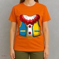Clown Costume Funny Circus Play Halloween T-Shirt thumb 4
